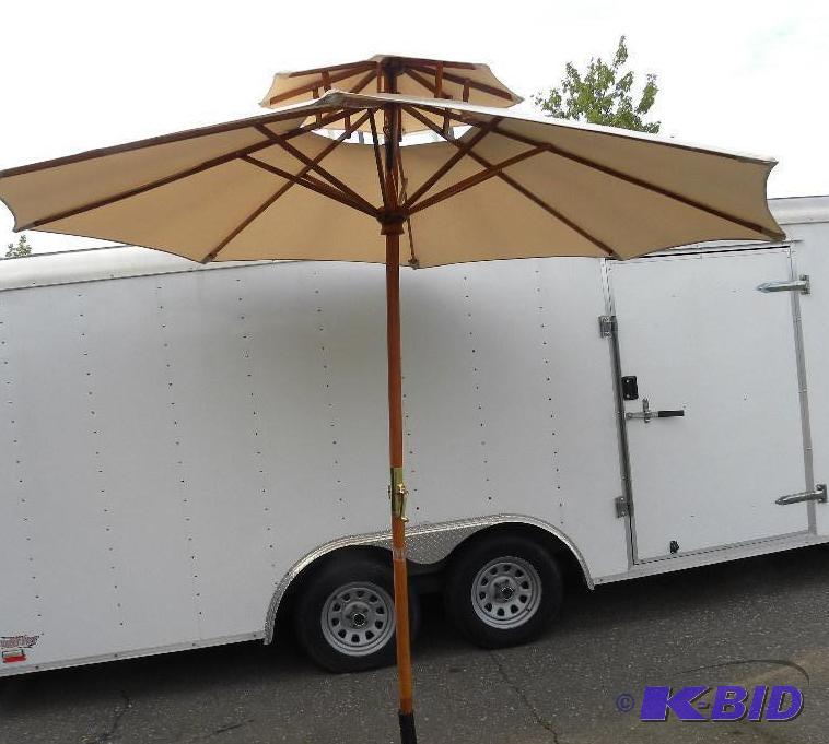 10-ft Market Umbrella, khaki, 1 78&quot dia...