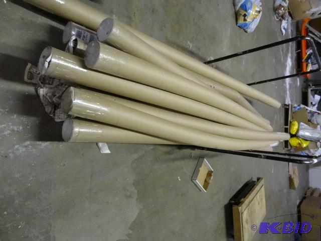 lot 114 image: Qty 10 NEW Tubes Full of Various 10 ft Long W...