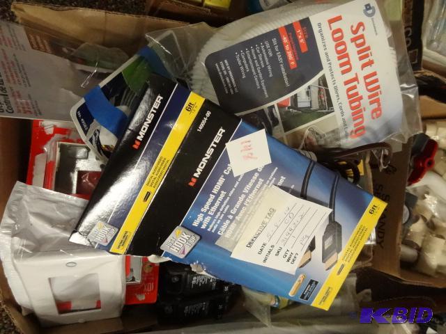 lot 148 image: ELECTRICAL LOT NEW incl. Qty 2 Dual Breakers,...