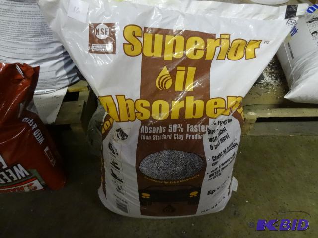 lot 16 image: Approx 40 lbs Superior Oil Absorbant...