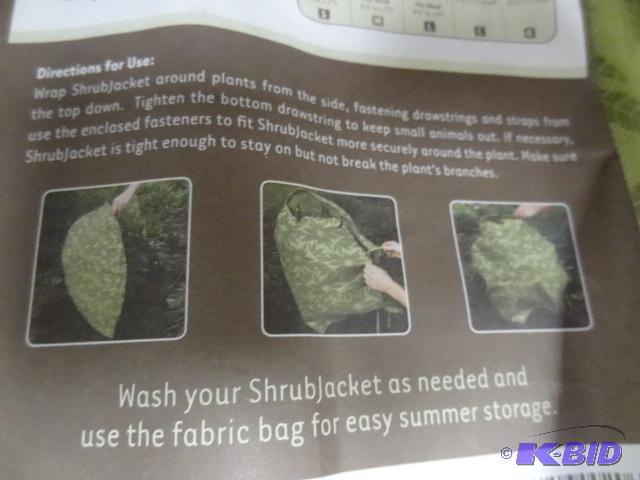 lot 164 image: Approx 10 NEW Shrub Jackets. Protects your sh...
