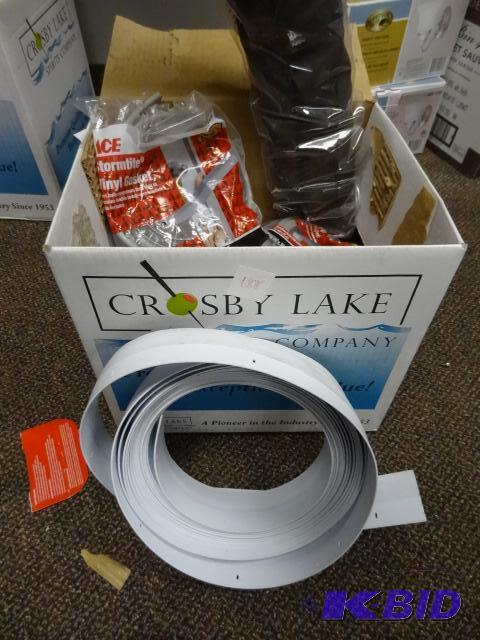 lot 188 image: NEW Large Lot of Weather Stripping, various...