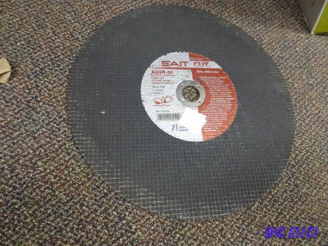lot 193 image: NEW Abrasive Cutting Wheel 14 x 1  8 in, 1 i...