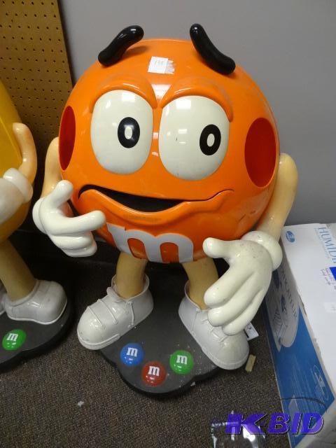 lot 198 image: USED MandM Candy Character, Orange. Was used ...