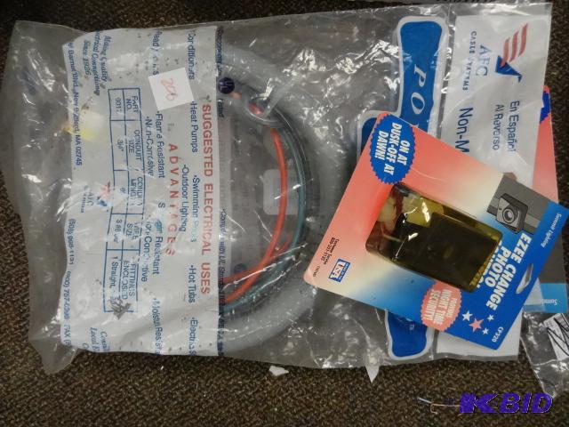 lot 206 image: NEW Electrical LOT incl. Qty 2 Power Whip 3 ...
