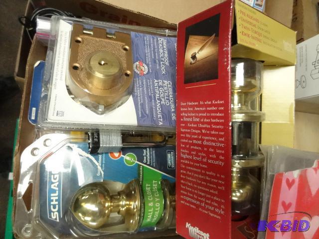 lot 216 image: NEW Large Lot Door hardware incl. ILCO Jimmy ...