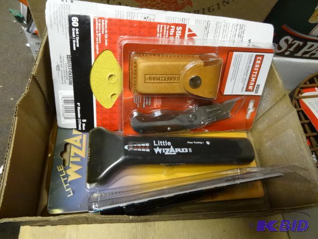 lot 229 image: NEW Tool LOT incl. Craftsman 994845 Folding L...