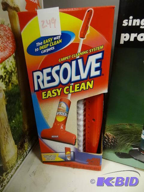 lot 249 image: NEW Resolve Easy Clean Carpet Cleaning System...