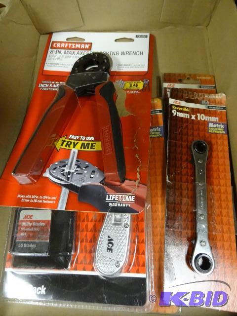 lot 257 image: NEW Tool LOT incl. Craftsman 935359  8 in Max...