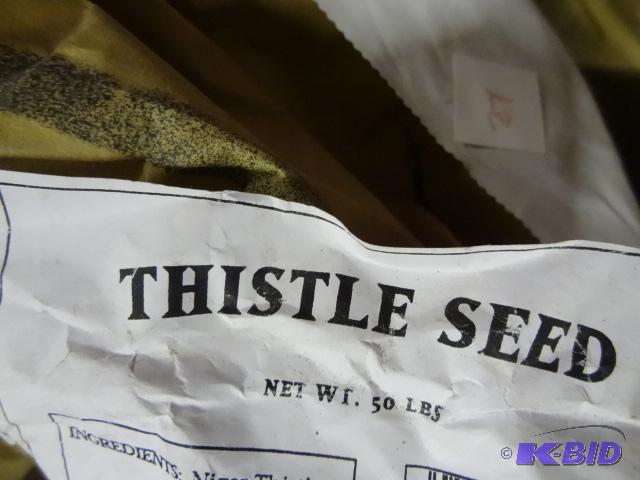 lot 27 image: Approx 50 lbs Nyjer Thistle Seed...