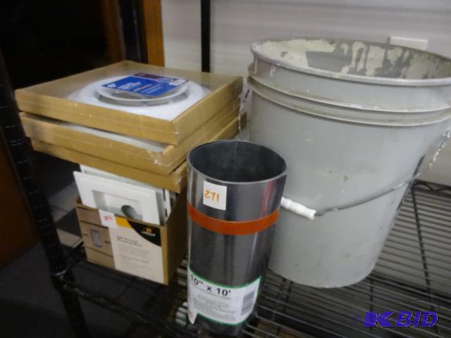 lot 271 image: LARGE LOT MISC ITEMS NEW incl. Hot Dipped Gal...