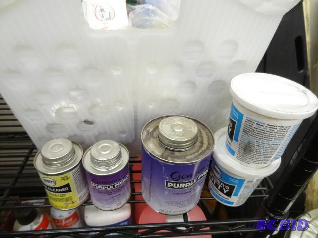 lot 272 image: LARGE PLUMBING LOT NEW incl. LARGE qty Brass ...