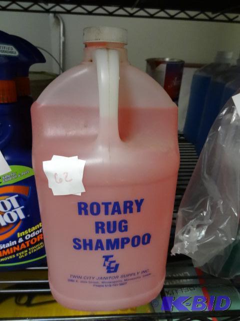 lot 62 image: Qty 2 NEW TCJ Rotary Rug Shampoo 1 Gallon ea...