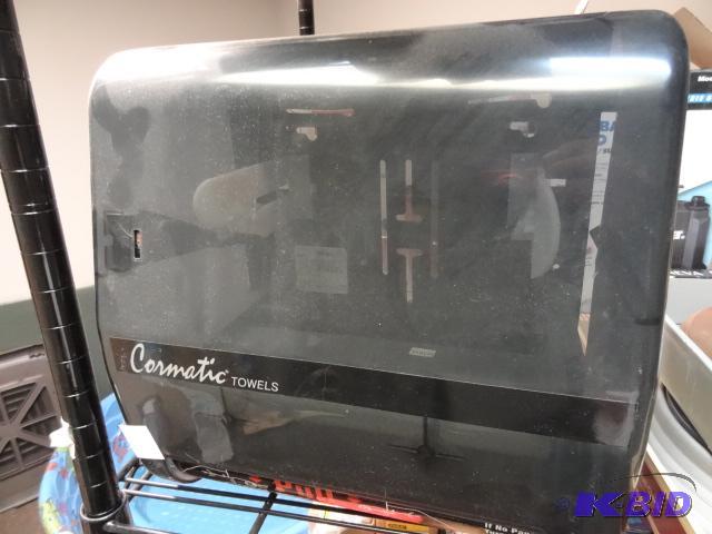 lot 70 image: USED Corematic Bathroom Roll Towel Dispenser...
