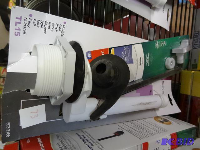 lot 73 image: NEW Ftoilet Flush Valve Replacement Kit and T...