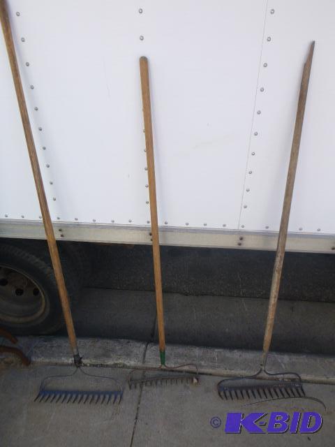 lot 110 image: 2 Garden Rakes...