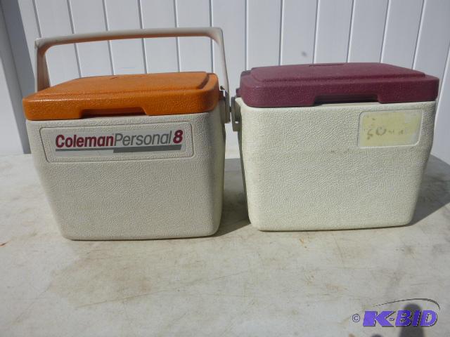 lot 114 image: 2 Coleman Coolers...