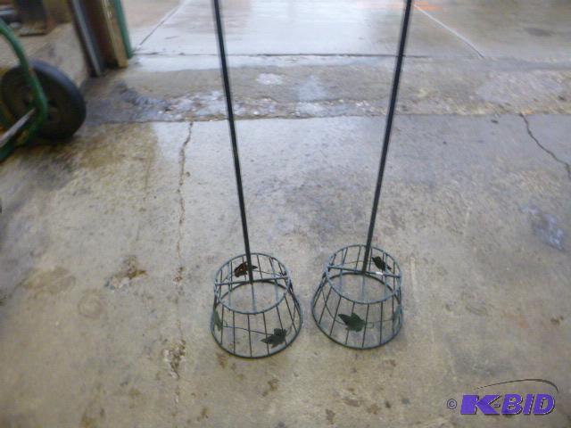lot 120 image: 2 Planter Stands...
