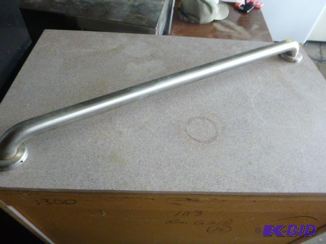 lot 132 image: 36" Stainless Safety Bar...
