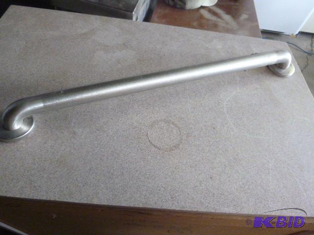 lot 133 image: 30" Stainless Safety Bar...