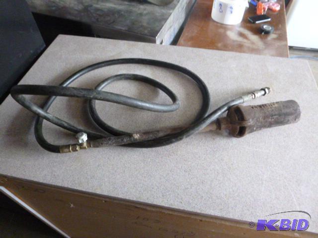 lot 139 image: White Big Bertha Cast Propane Torch...