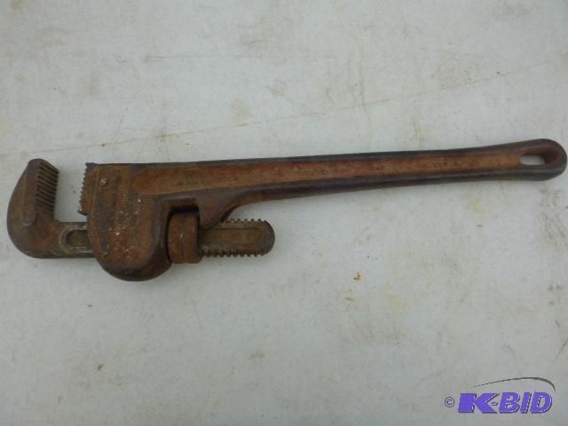 lot 145 image: 18" Pipe Wrench...
