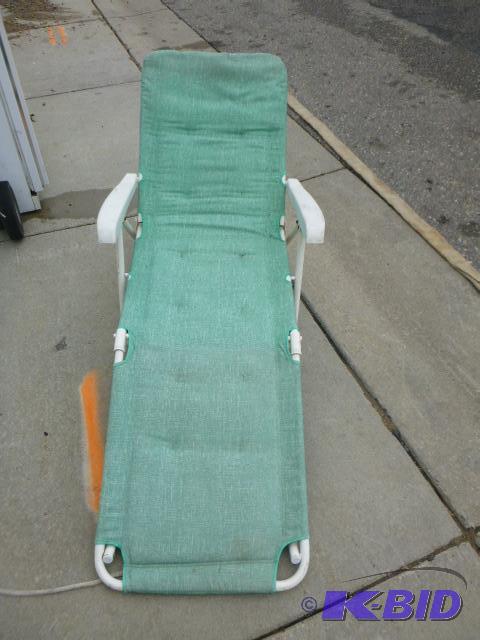 lot 153 image: Folding Lounge Chair...