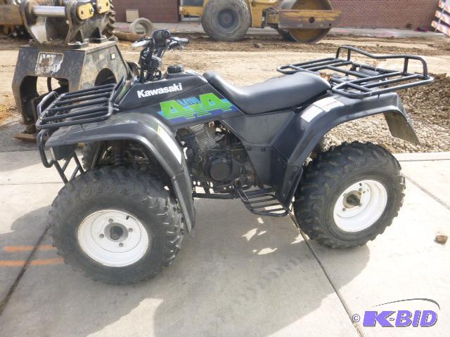 1990 Kawasaki Bayou 4X4 ATV VIN# JK91F86XMB51 | Northstar