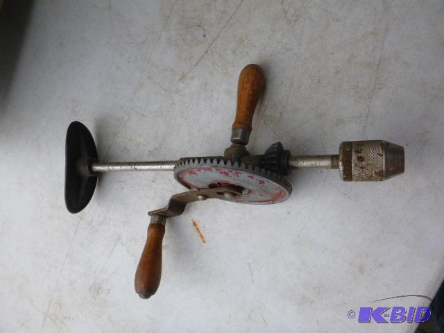 lot 234 image: Vintage Hand Drill...