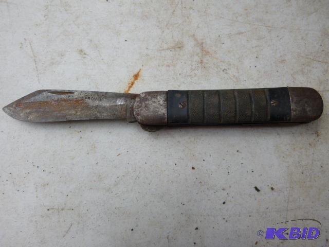 lot 239 image: Large Vintage Pocket Knife 4 14" blade....
