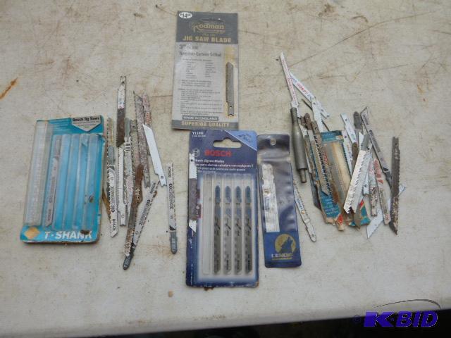 lot 245 image: Miscellaneous Jigsaw Blades...