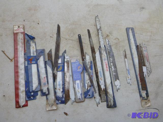 lot 246 image: Miscellaneous Sawzall Blades...