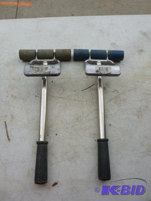 lot 250 image: 2 - 333 Rollers for Linoleum ...