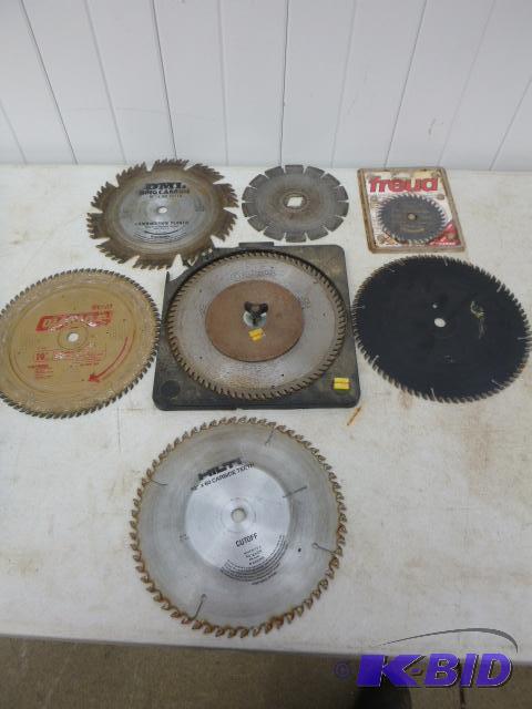 lot 277 image: Miscellaneous Saw Blades 4 38" to 10&qu...