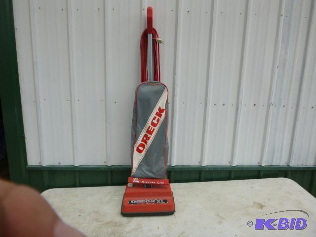 Oreck model xl 3500 vacuum