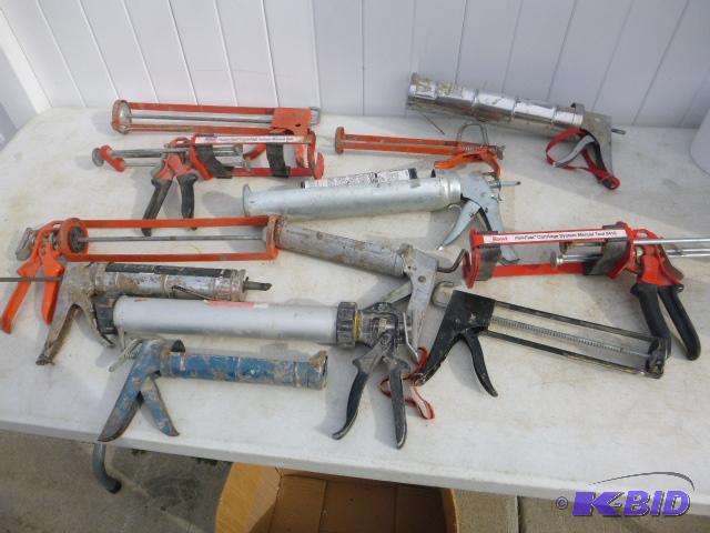lot 293 image: Lot of Caulking and Glue Guns...