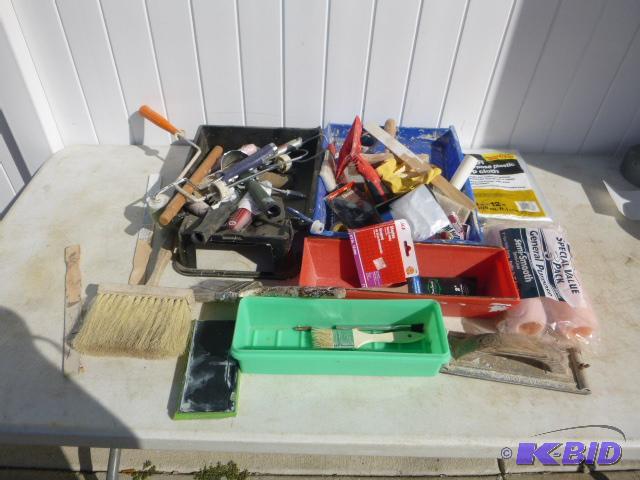 lot 302 image: Lot of Miscellaneous Painting Items...