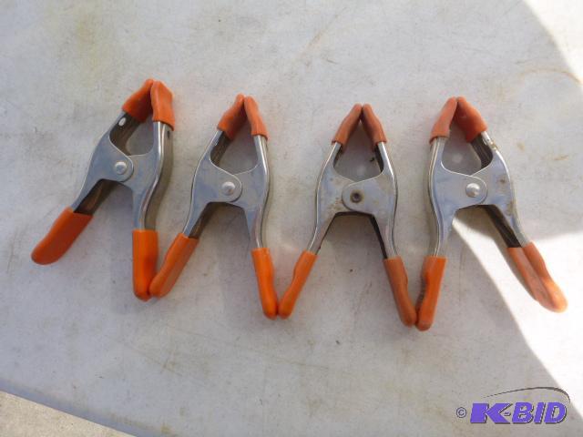 lot 308 image: 4 Pony 3202 6" Clamps...