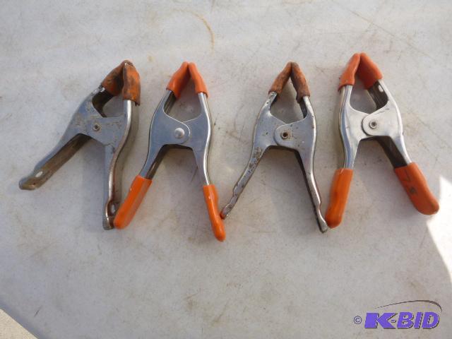 lot 309 image: 4 Pony 3202 6" Clamps...