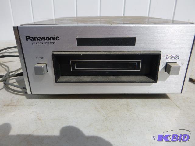 lot 313 image: Panasonic 8 Track Stereo 30 watt, RS8AIUS...