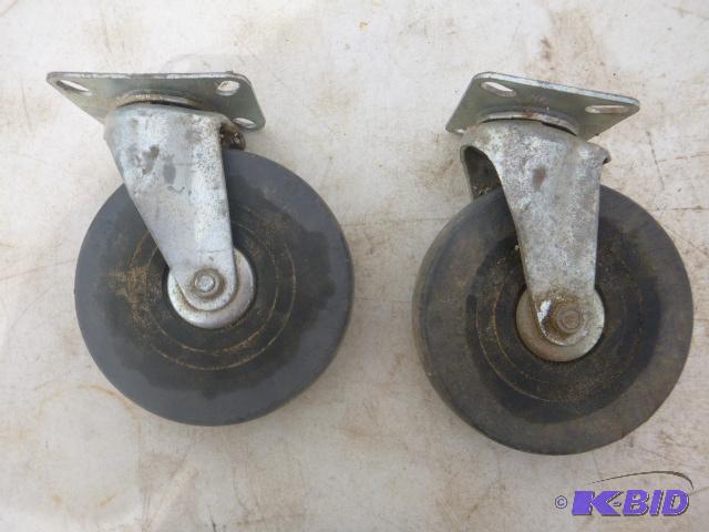 lot 362 image: 2 - 6" Swivel Casters...