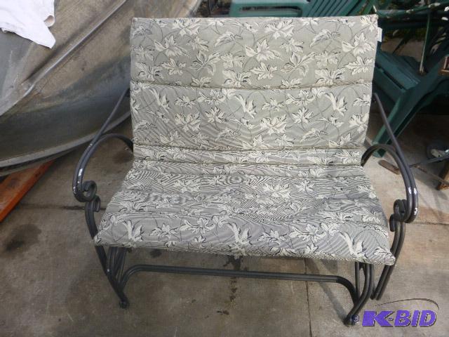 lot 376 image: Patio Glider...