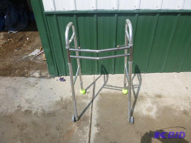 lot 41 image: Aluminum Walker...