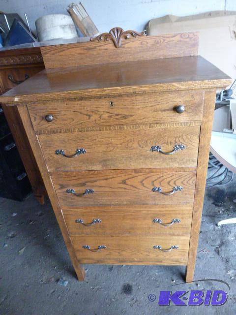 lot 55 image: Vintage Dresser 51" X 30" X 18"...