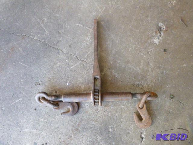 lot 75 image: Lebus Ratchet Double Hook Load Binder...