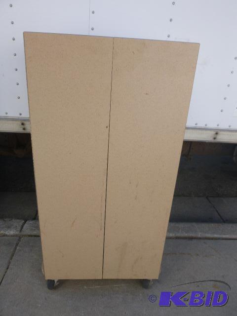 lot 80 image: Storage Cabinet On casters with aluminum draw...