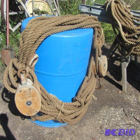 Manila Hemp Rope Fall