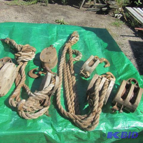 Wooden Pulleys