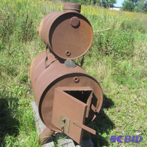 Double Barrel Stove