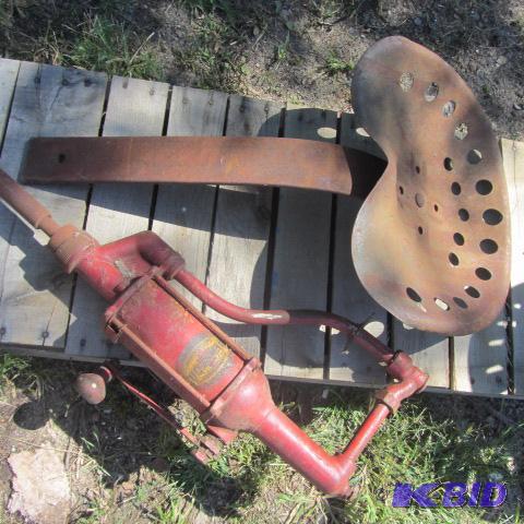Implement Seat, Oil Pump